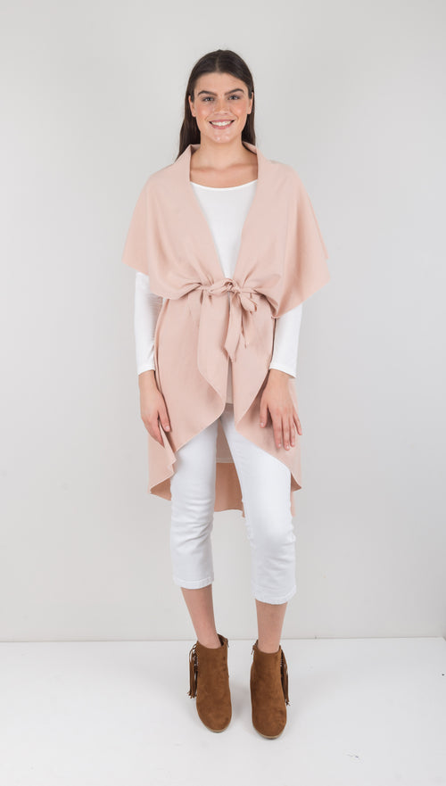 Damascus Vest with belt-Musk