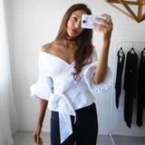 MEDINA TOP IN WHITE