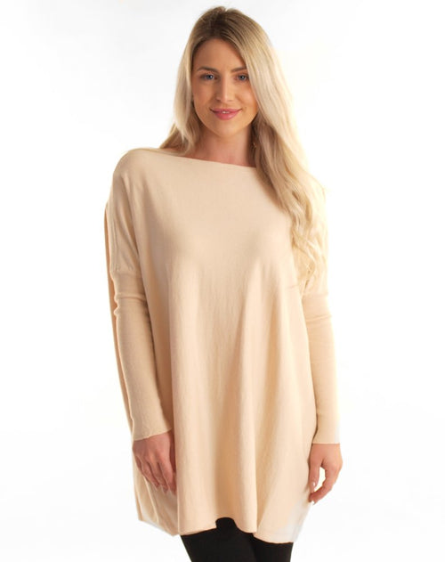 TUNIC KNIT  -Beige