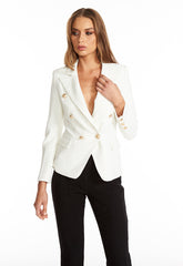 Palermo Blazer – White Cream