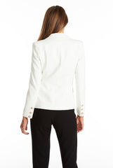 Palermo Blazer – White Cream