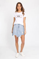 Jaymee Denim Skirt | Denim