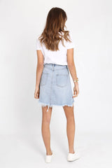 Jaymee Denim Skirt | Denim