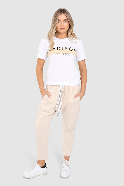 Madison Tee | White