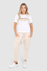 Madison Tee | White