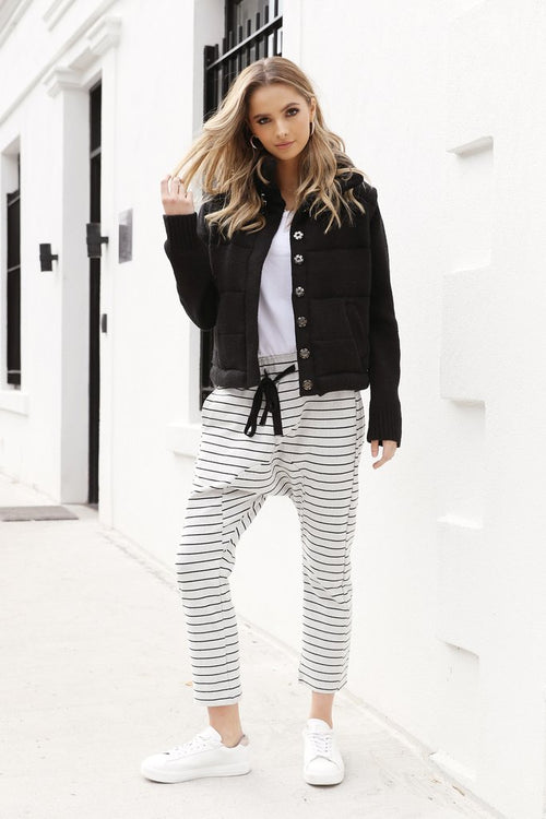 Harper Slouch Pants | Grey OR Navy