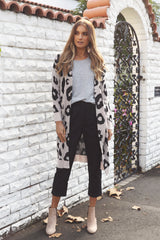 ANIMAL INSTINCT CARDIGAN-Beige