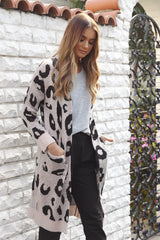 ANIMAL INSTINCT CARDIGAN-Beige