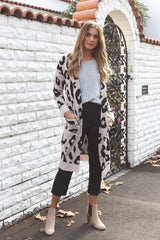 ANIMAL INSTINCT CARDIGAN-Beige