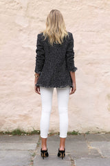 Perla Blazer/Black Tweed