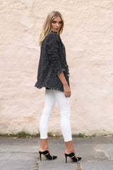 Perla Blazer/Black Tweed