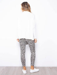 Lounge Joggers - BLACK/WHITE