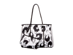 NEOPRENE TOTE BAG-WHITE