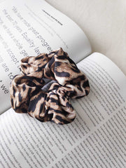 Leopard Scrunchie