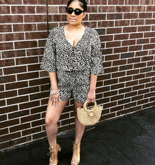 Ibiza Jumpsuit  --Leopard