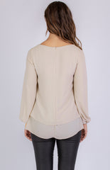 Aria Top - "Beige"