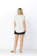 Adelaide Tee- Gold Fleck
