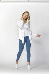 MELBOURNE CARDIGAN - white