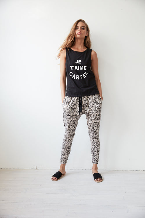 KENJI COMEBACK PANTS - ZULU LEOPARD