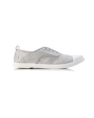Euro Plimsole Metallic Silver