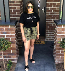 Weekend tee- Black