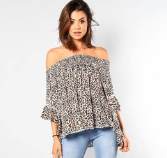 Sana leopard Top
