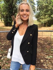 Palermo Blazer – Black