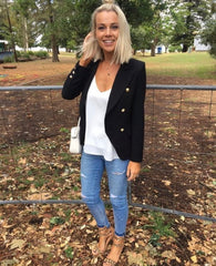 Palermo Blazer – Black