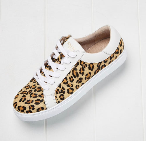 Amy Sneaker-   Mini Tan Leopard