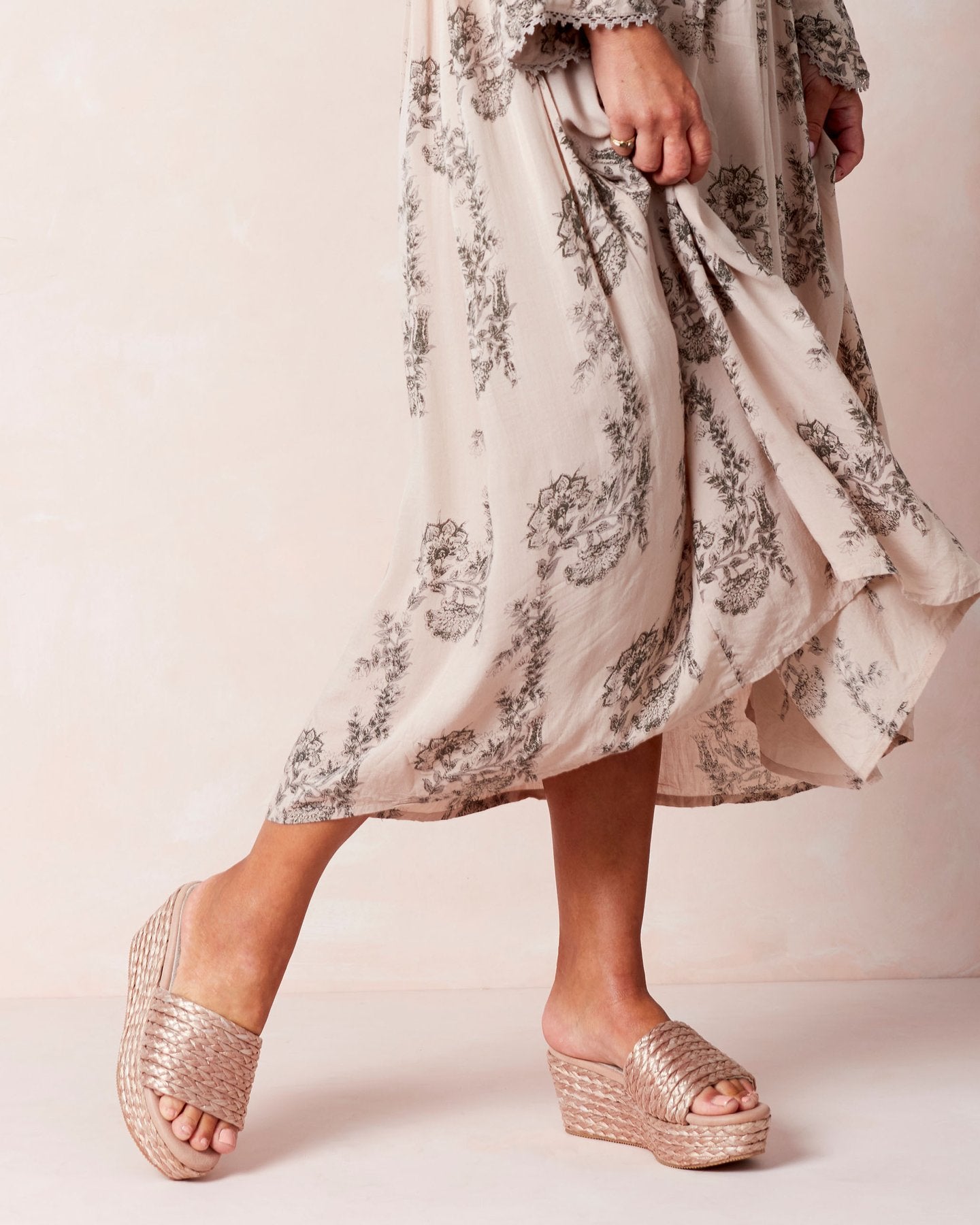 Macy Flatform Blush