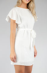 Casey Shift Dress - White