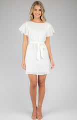 Casey Shift Dress - White