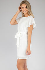 Casey Shift Dress - White