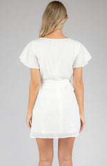 Casey Shift Dress - White