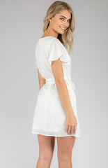 Casey Shift Dress - White