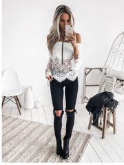 Twosister's The Label  GYPSY TOP - WHITE
