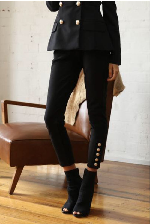 The Commander Pants-Black