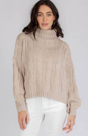 Cindy knit Set  - Coffee