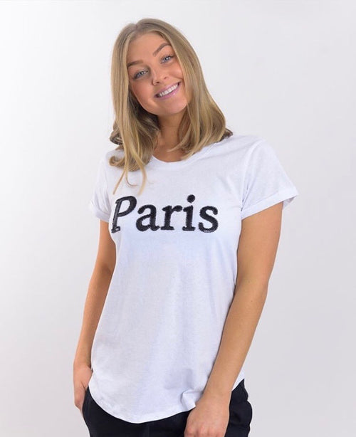 Paris Tee - White