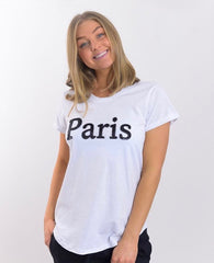 Paris Tee - White
