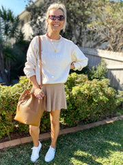Mila Skirt - Beige