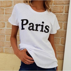 Paris Tee - White
