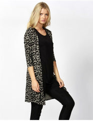 BERLIN CARDI - leopard print