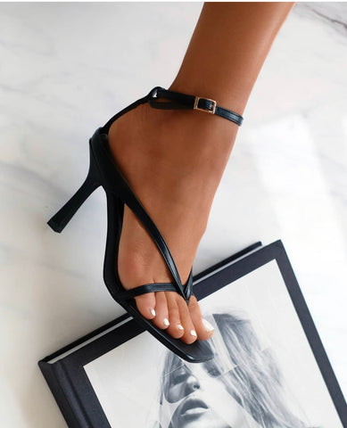 Inca Heel- Nude Patent