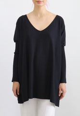 Faith" Weekend Jumper   "Black V Neck Style"