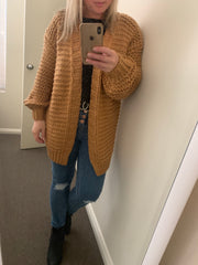 Mel Cardigan- Tan