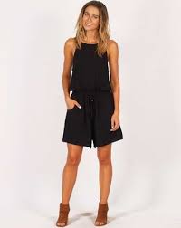 Summer Playsuit-Black
