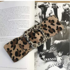 Leo Belt - leopard print mocha