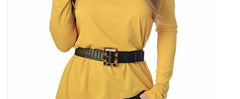 Ali Belt- Black Leopard