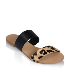 MANTEL   BLACK/BLONDE LEOPRD